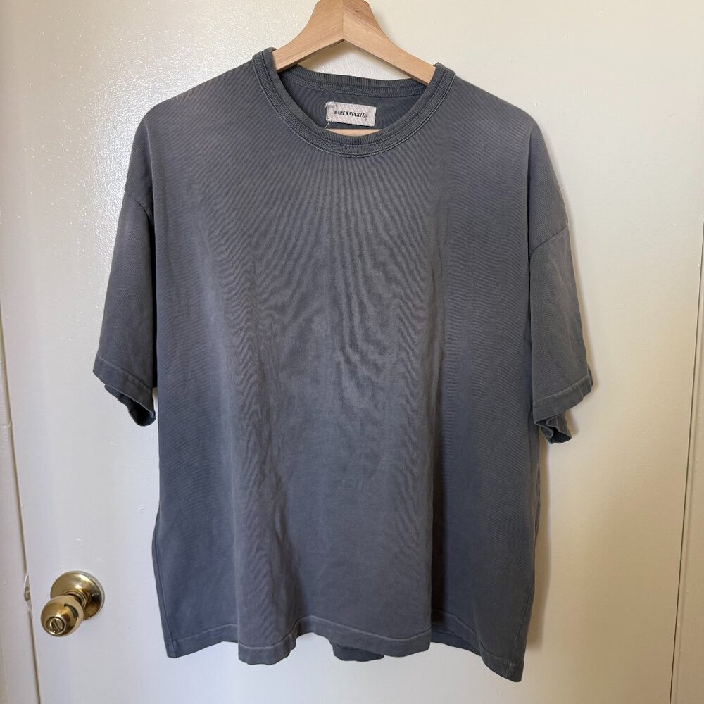 Bare Knuckles Gray Heavyweight Basic T-Shirt L - image 2